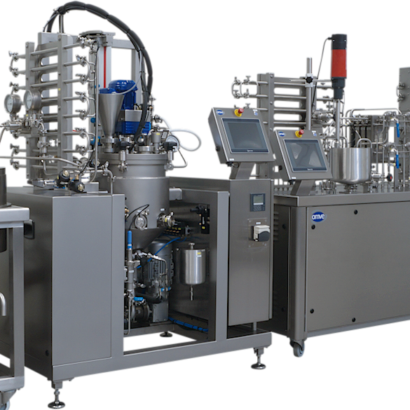 Smallscale Fermentation line OMVE Lab & Pilot Equipment